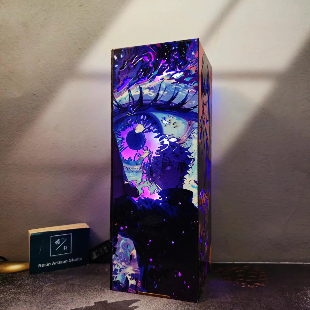 Layered Wood Anime Night Light