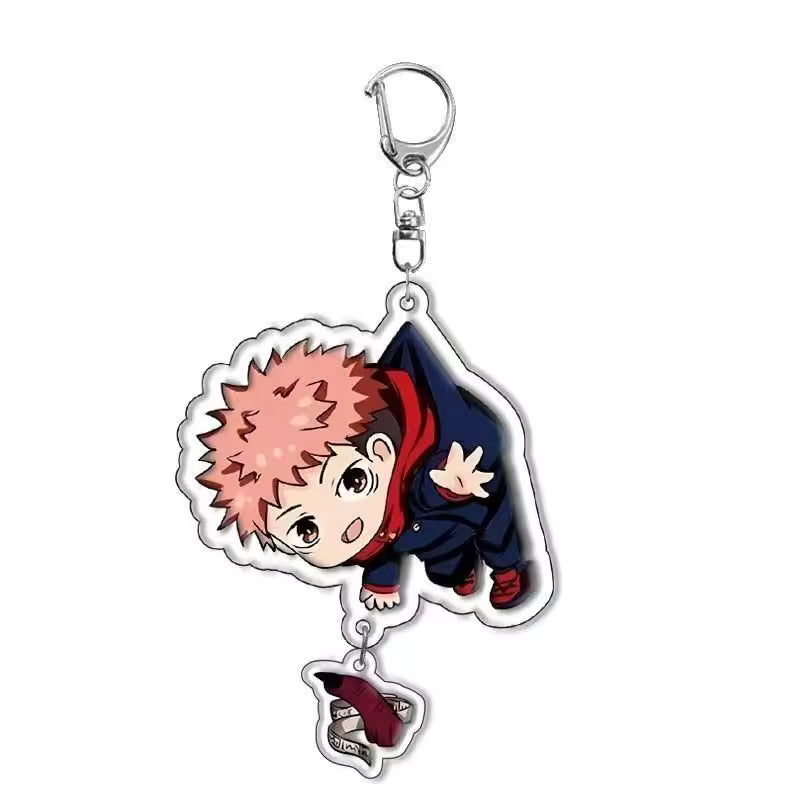 Yuji Itadori Keychain - Jujutsu Kaisen Anime Accessory