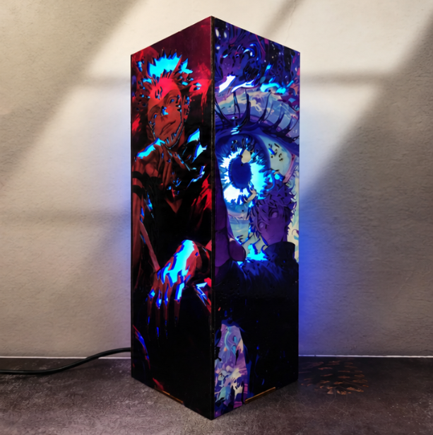 Jujutsu Kaisen 4-Sided LED Lightbox